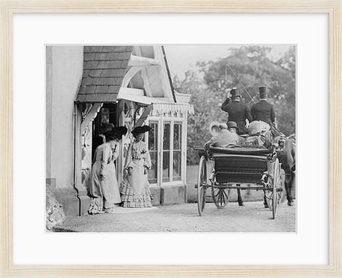 Edward VII & Queen Alexandra, Cronkbourne, Isle of Man by George Bellett Cowen